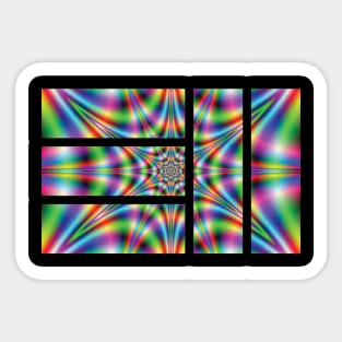 311 Logo - Psychedelic Sticker